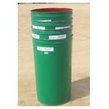 (4) 55 GALLON STEEL BARRELS (FOOD GRADE)