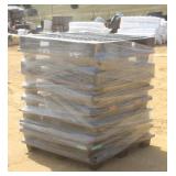 (10) PLASTIC PALLETS