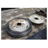 (2) 19" FORD TRACTOR FRONT RIMS