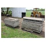 (2) PALLETS OF ALUMINUM CONCRETE WALL FORMS