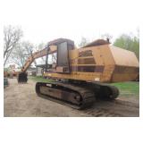 CASE 1080 EXCAVATOR WITH CAB LEVELER