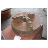 12 3/4" DIAMETER 3-JAW LATHE CHUCK