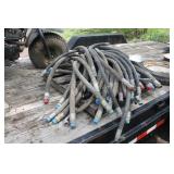 PALLET LOT OF HOSES WITH ENDS