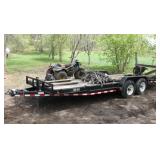 2005 LOAD TRAIL 10,400LB GVW TANDEM AXLE TRAILER