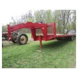 1991 BETTER BUILT 30FT TANDEM AXLE GOOSENECK