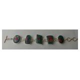 Dichroic Glass Bracelet