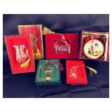 Gorham Crystal & Waterford Christmas Ornaments