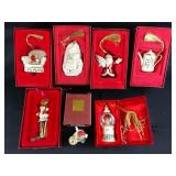 Lenox Porcelain Christmas Ornaments With Boxes