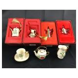 Lenox Porcelain Christmas Ornaments With Boxes