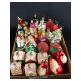 German-made Hand-blown Glass Chrismas Ornaments