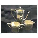 Colonial Silver Plate Tea/coffee Set