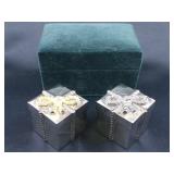 Nieman Marcus Godinger Silver Salt & Pepper