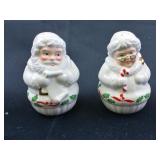 Lenox Santa And Mrs Claus Salt & Pepper Shakers