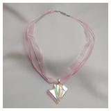 Dichroic Glass Necklace