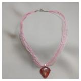 Dichroic Glass Necklace