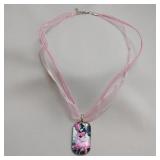 Dichroic Glass Necklace