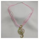 Dichroic Glass Necklace