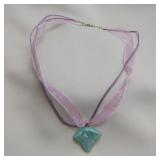 Dichroic Glass Necklace