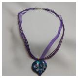 Dichroic Glass Necklace