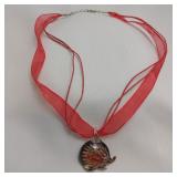 Dichroic Glass Necklace