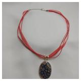 Dichroic Glass Necklace