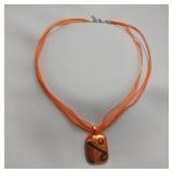 Dichroic Glass Necklace