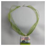 Dichroic Glass Necklace