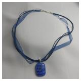 Dichroic Glass Necklace