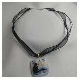 Dichroic Glass Necklace