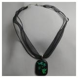 Dichroic Glass Necklace