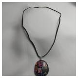 Dichroic Glass Necklace