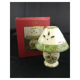 Lenox Holly Berries Tea Light Lamp