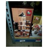 Village Square Christmas Town - Clock Tower