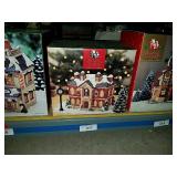 Village Square Christmas Town - School