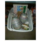 Box Of Easter Decorations