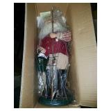 Fishing Santa Décor