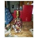 christmas mason jar lamp