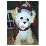 Holiday Dog Cookie Jar