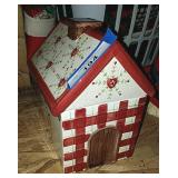Holiday House Cookie Jar
