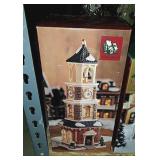 Village Square Christmas Town - Clock Tower