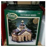 Village Square Christmas Town - Village Bank &