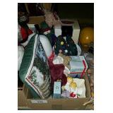 Box Of Christmas Decorations