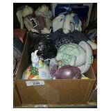 Box Of Easter Decorations