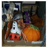 Box Of Halloween Decorations