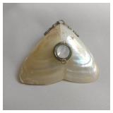 Mother Of Pearl Shell Snuff Box