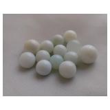 White And Light Marbles