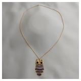 Owl Necklace, 28"