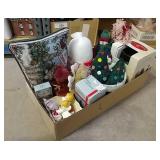 Box Of Christmas Decorations