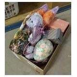 Box Of Easter Decorations