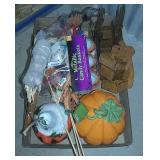 Box Of Halloween Decorations